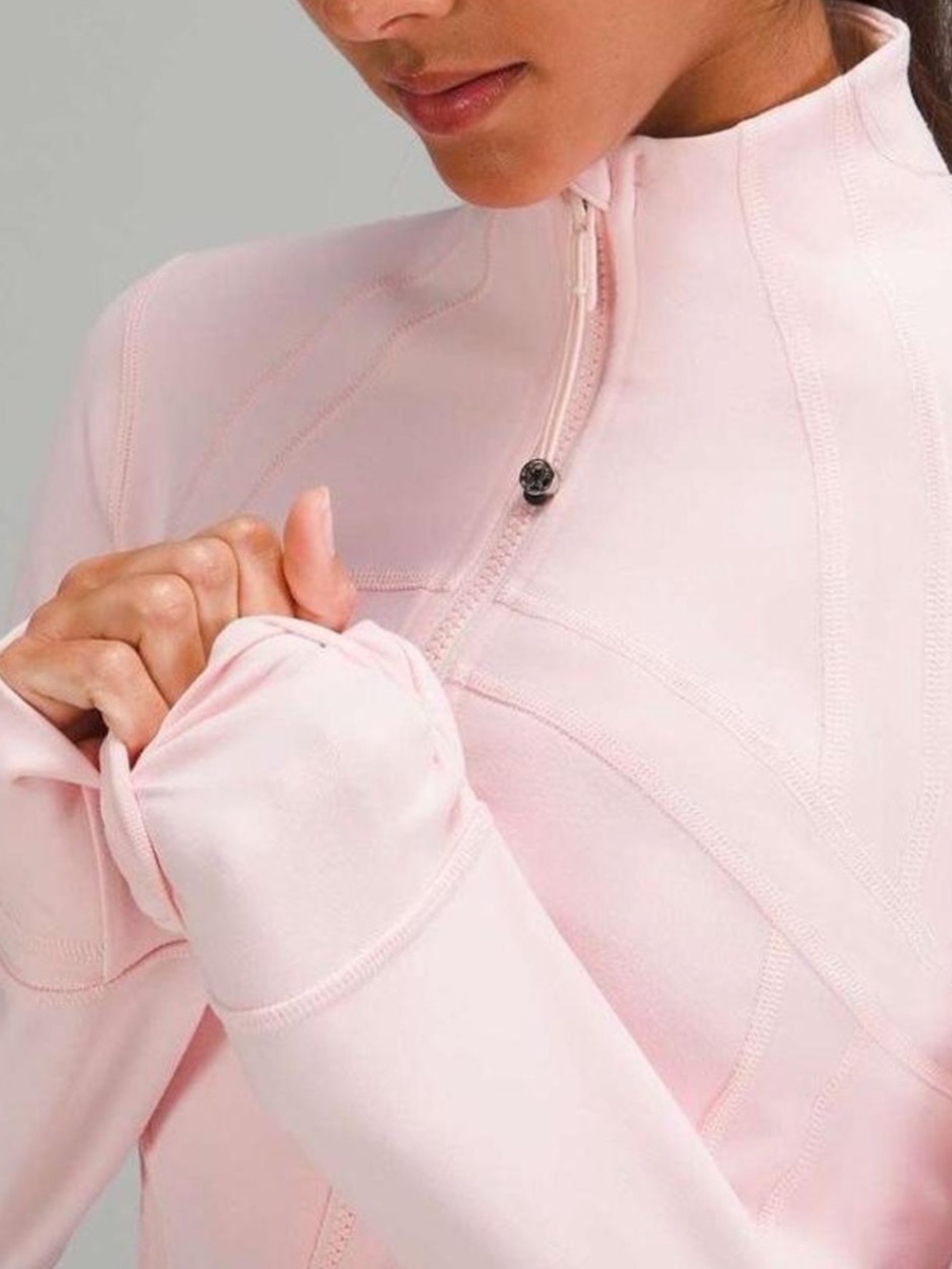 Lululemon Define Jacket Womens Strawberry Milkshake Pink Luon Full Zip Size 4 - Picture 3 of 8